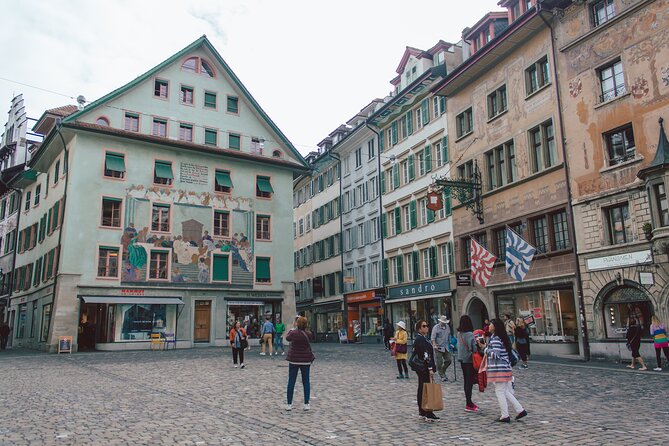 Official Guided City Tour of Lucerne - Stop 2: Jesuit Church Lucerne, quick stop, strong context