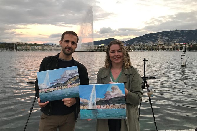 Painting Master Class by the Geneva Lake - Stop 2, Cathedrale Saint-Pierre de Genève: Learning to Switch Subjects