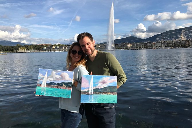 Painting Master Class by the Geneva Lake - Your Painting Plan: What You Will Create