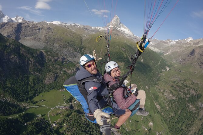 Panoramic Paragliding Flight in Zermatt Matterhorn (15-20min) - Meeting at Gornergrat Railway: Getting Set Up Without Hassle