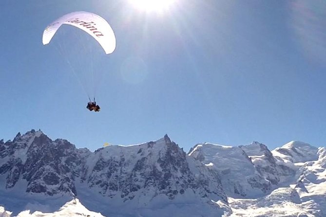 Paragliding Experience from Chamonix and Aiguille du Midi - Mont Blanc, cable car first, then the air