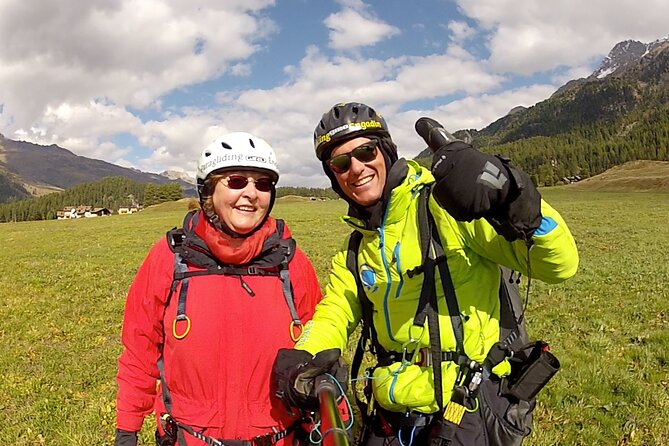 Paragliding Tandem Flights in Engadin - Price and value: $376.76 per person, plus what’s not included