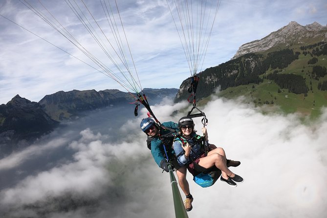 Paragliding Tandemflight Lucerne - Engelberg - From Kriens to Engelberg, the day is planned around good air
