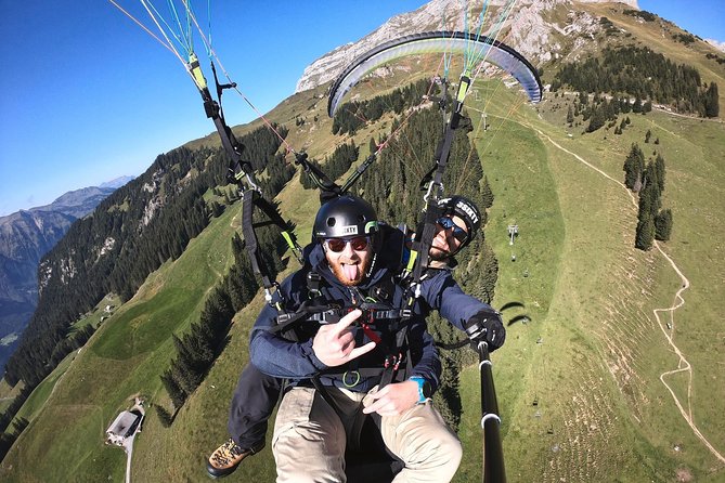 Paragliding Tandemflight Lucerne - Engelberg - Photos, video, and the double airtime upgrade