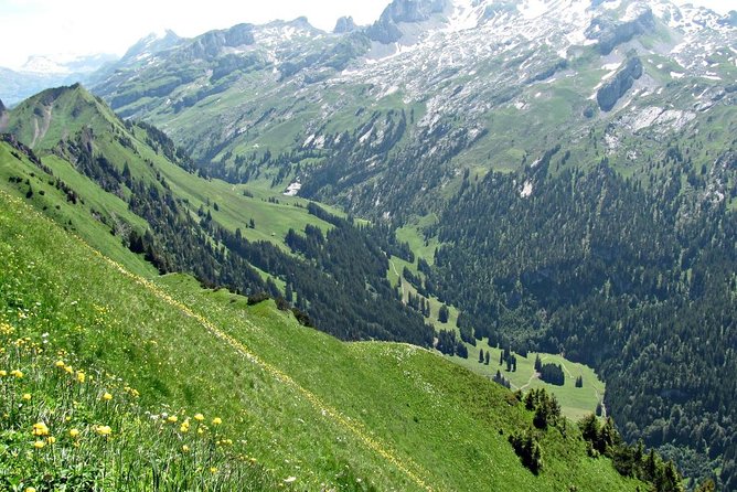 Peak to Peak Private Hiking Tour from Lucerne - The peak-to-peak ridge hike: views, cables, and rhythm