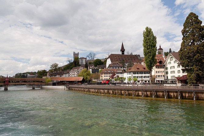 Private Classic Lucerne City Walk - Jesuit Church and Chapel Bridge: baroque inside, icon outside