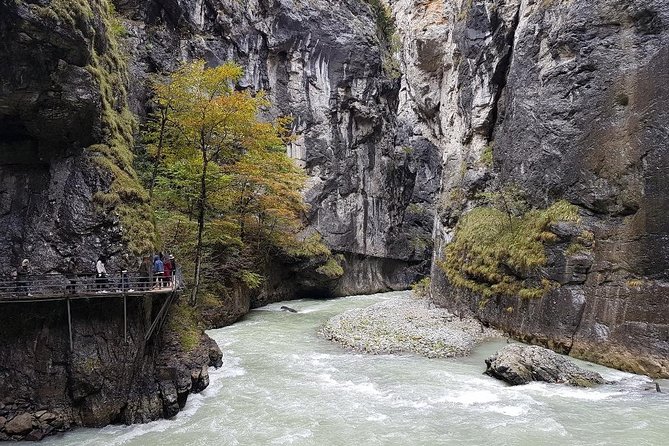 Private Day tour from Interlaken: Lake, Gorge & Waterfall - Lake Brienz in the middle of the route, for a breather