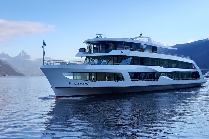Private Guided Day Trip to Pilatus - The 1.5-hour 100-year-old steamer cruise back to Lucerne