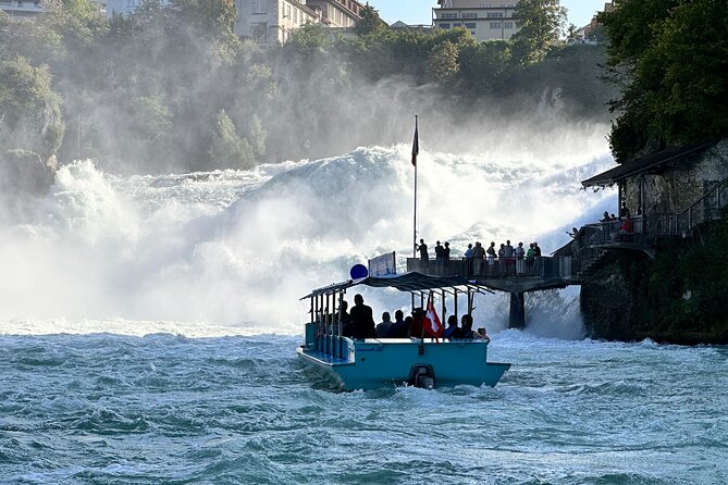 Private Half-Day Tour to the Rhine Falls with Pick-up at Hotel - The main event: seeing Rhine Falls from lift, trail, and close spray