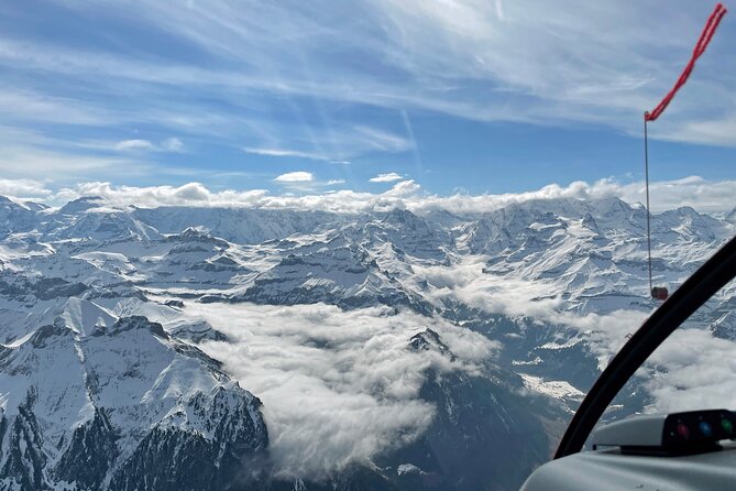 Private helicopter tour to the Swiss Alps - see the Eiger, Monch and Jungfrau - Why this Bern-Belp helicopter route feels worth it