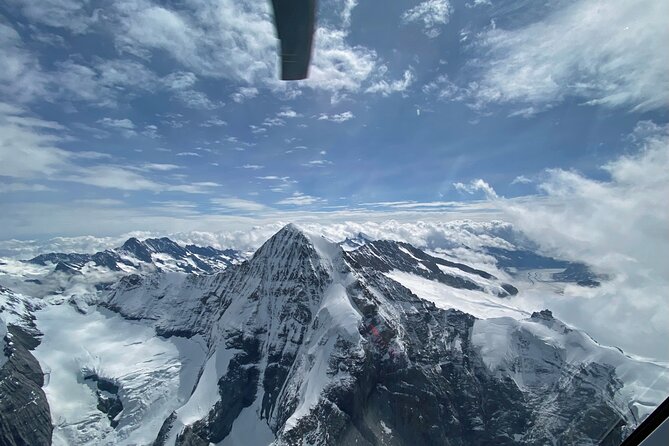Private helicopter tour to the Swiss Alps - see the Eiger, Monch and Jungfrau - Eiger, Mönch, Jungfrau: what you actually get from the sky