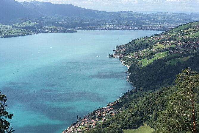 Private Sightseeing Boat Trip on Lake Thun, Interlaken - Merligen Stop: Slower Views, Easy Conversation