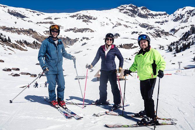 Private Ski Instructor from Lucerne including Transport - English instruction and the private-group setup
