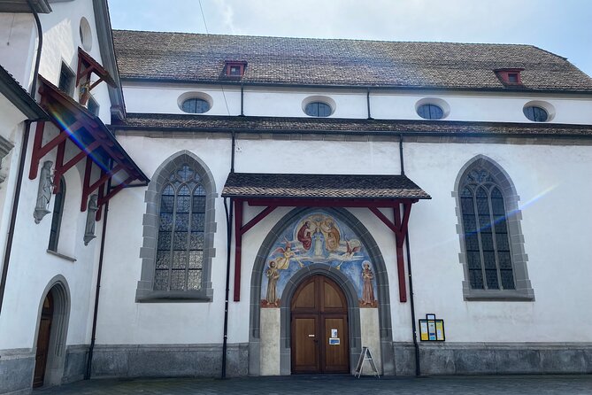 Revealing Lucerne: Self-Guided Audio City Tour - Spreuer Bridge, Lucerne’s Dance of Death warning