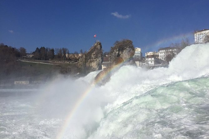 Rhine Falls Coach Tour incl. entry tickets from Zurich - Schloss Laufen and the Historama: A Castle Stop Before the Water Roars