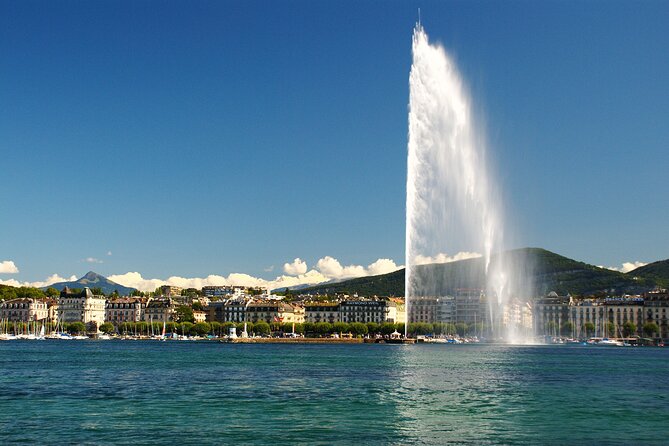 (STTG04) - Sightseeing Cruise at Geneva with Wine and Aperitif - Meeting at Quai du Mont-Blanc 18, and why arriving early pays off