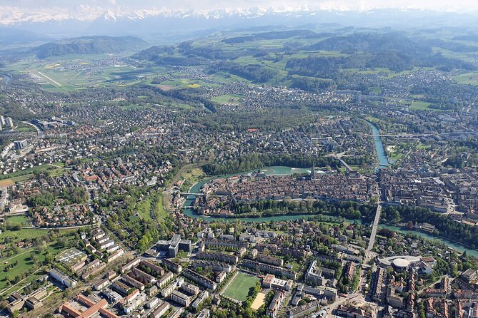 Swiss Capital city helicopter sightseeing tour - the ideal flight to see Berne - Private pilot time, headsets, and why the flight feels personal