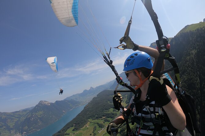 Tandem Paragliding Flight in the Lucerne Region - Cable Car Up and a Short Walk to Takeoff