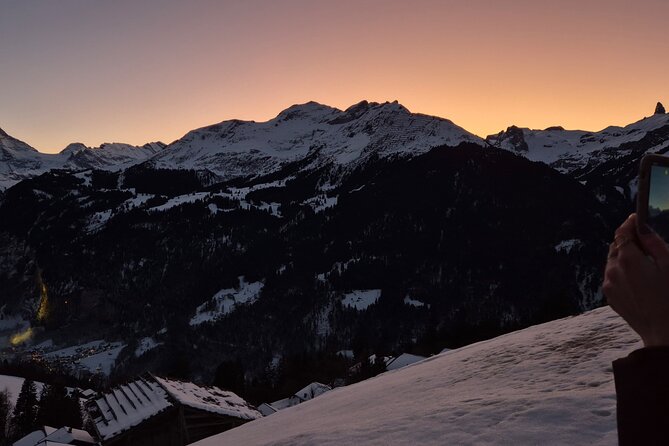 The best Sunset hike with Cheese Fondue - Why Wengen at Golden Hour Is Worth Your Legs