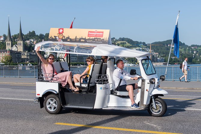 The heart of Lucerne with the Etuktuk - Starting at Europapl. 5 and Getting Oriented Fast