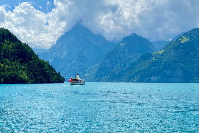 The natural wonders of Switzerland: private tour from Basel (1 day) - A second Klausenpass village moment with a 100-meter waterfall