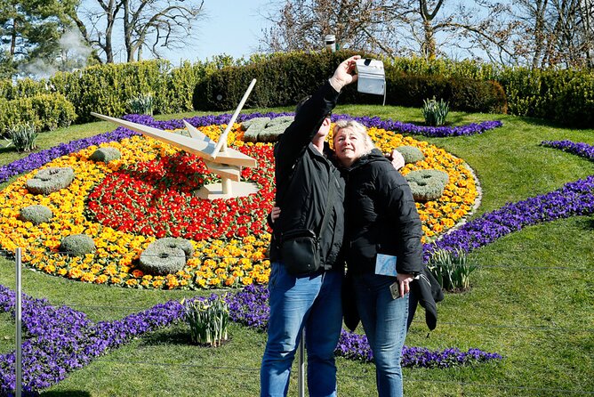 Unusual Audio Tour of Geneva - Stop 1: Flower Clock, where seasonal design meets Swiss craft