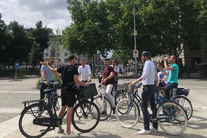 Urban Bike Tour Zurich - The newest station-side district, Josefswiese park, and a change of tempo