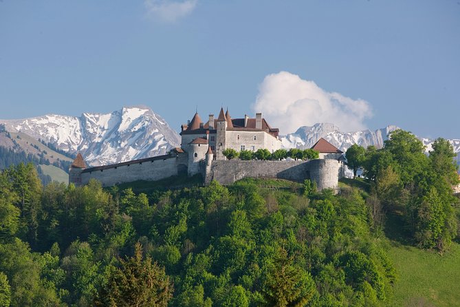 Winter Gruyères, chocolate & cheese tour from Lausanne - Stop 4 and the return: Alpine views and cowbell countryside