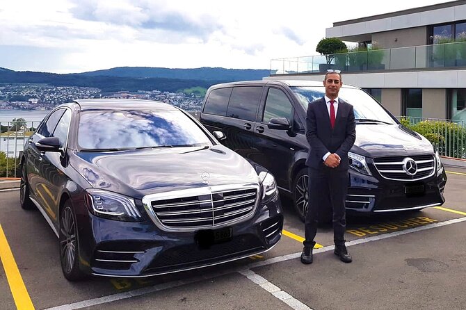 ZRH Zurich Airport to Zurich City Private Transfer–Winter Special - Meet your driver: name board, flight tracking, and calm timing