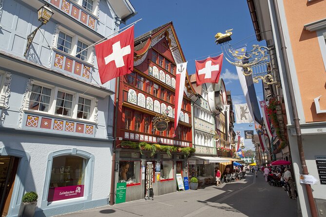 Zurich: Chocolarium and Appenzeller Schaukäserei Tour - Appenzell village time, then St. Gallen cathedral photos