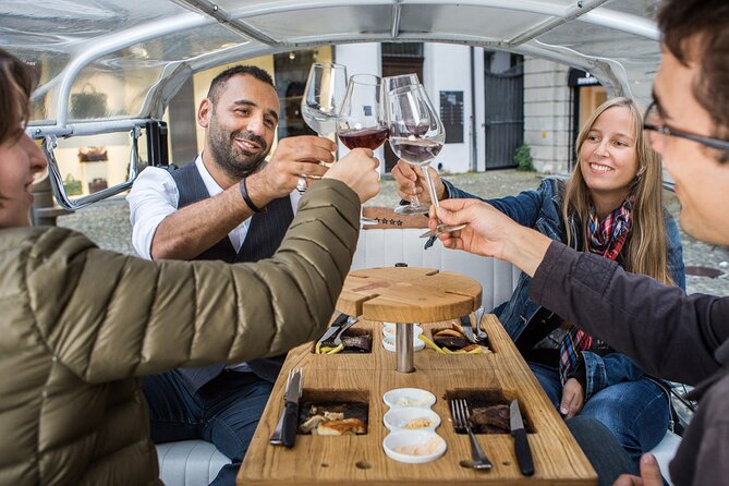 Zürich eTukTuk Tour - Hot Stone BBQ and Wine - Hot Stone BBQ Dinner Onboard: Steak, Sides, Sauces, and Chili Butter