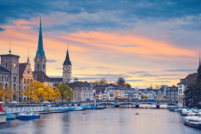 Zurich with Cruise and Lindt Home of Chocolate Private tour - Old Town Zurich: Grossmünster, Fraumünster, Wasserkirche, St. Peter’s